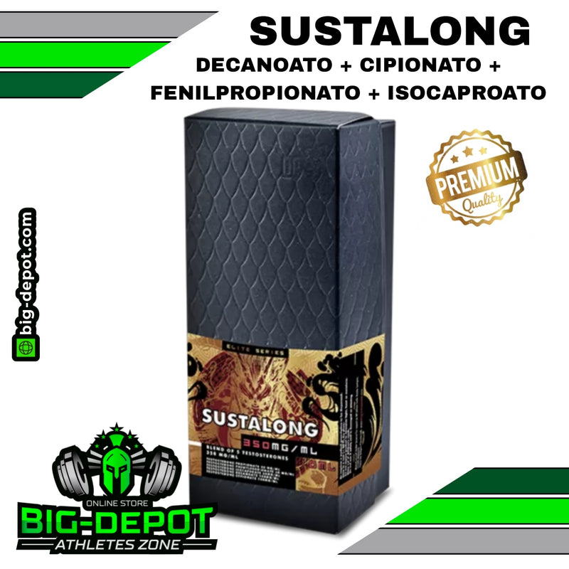 Sustalong 350 mg sostenon Dragon Pharma Elite 1 ampolleta 10ml Big Depot original
