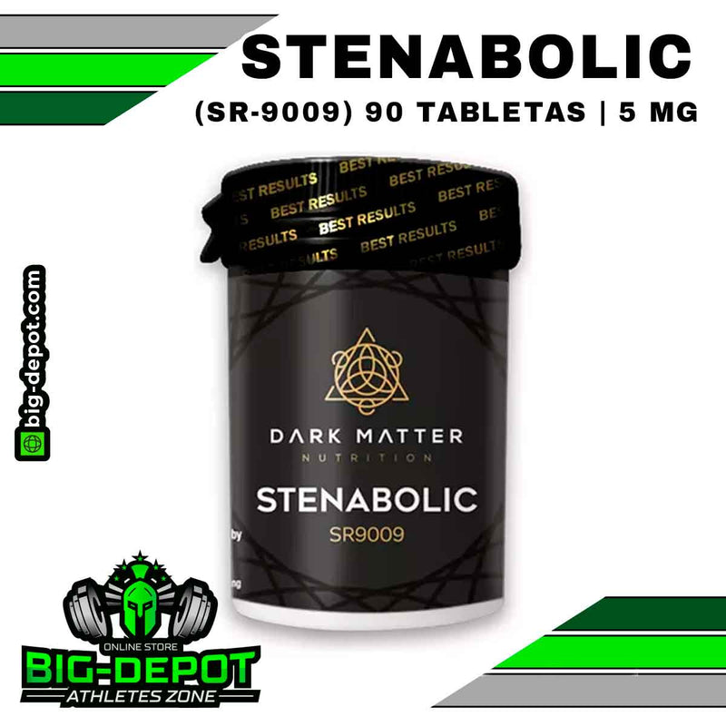 STENABOLIC (Strenobolic / SR-9009) 90 tabletas (30 servicios de 3 TABS | 5 MG x TAB) | SARMS DARK MATTER - SARMS