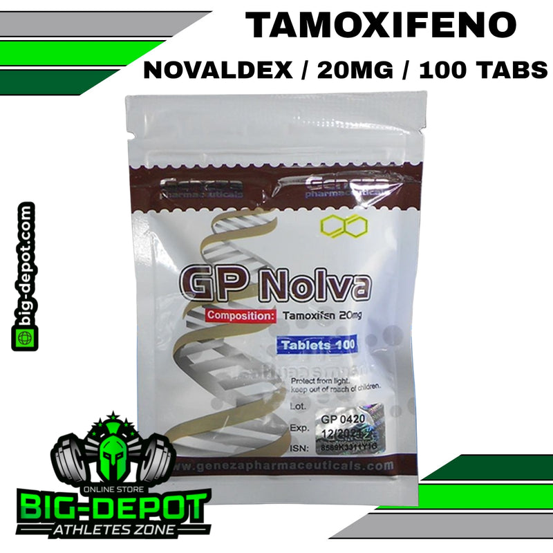 Tamoxifeno 20 mg Tamoxifen Citrate Geneza 100 tabletas Big Depot original
