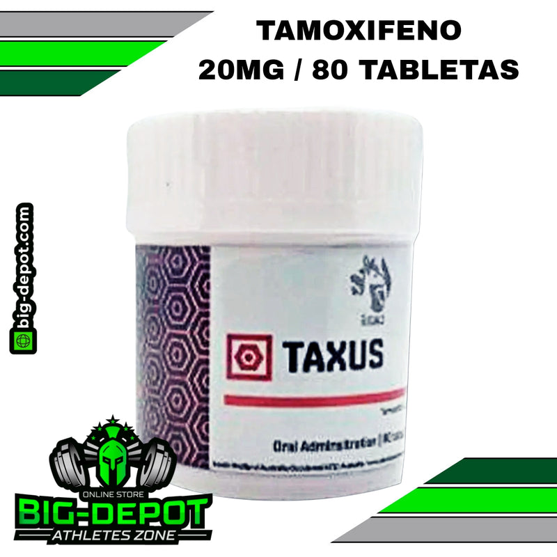 Tamoxifeno Taxus 20 mg Smart Pharma 80 tabletas Big Depot original
