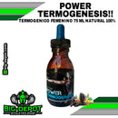 Power Termogenesis 75 ml fórmula natural Jakov Labz suplemento liquido Big Depot original
