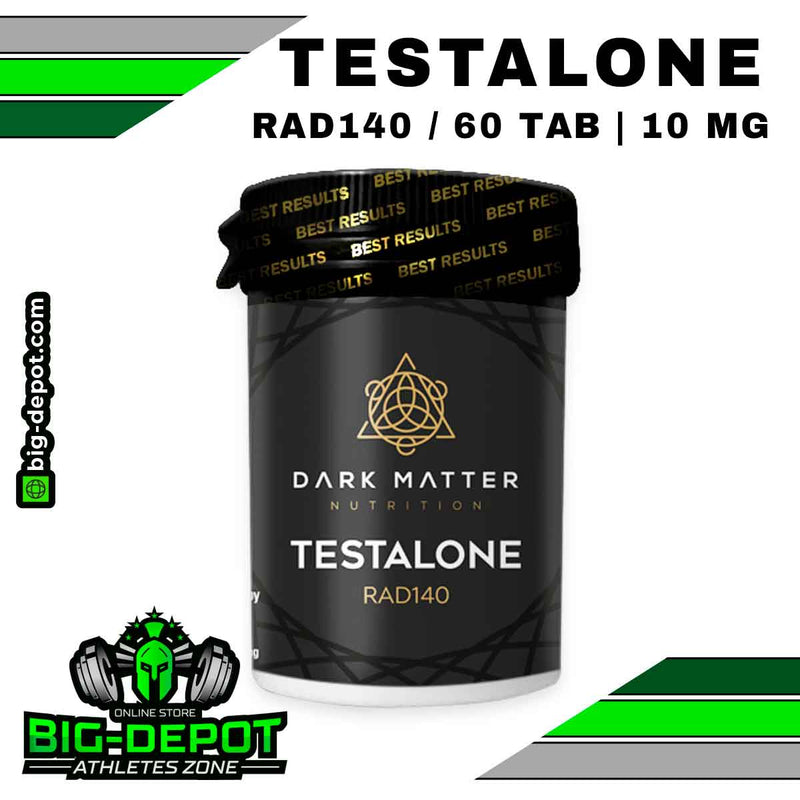 TESTOLONE (Testolodrone / RAD140) 60 tabletas (30 servicios de 2 TABS | 10 mg x TAB) | SARMS DARK MATTER - SARMS