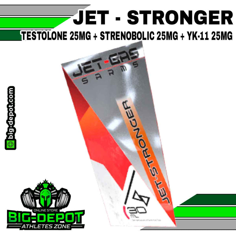 Jet Stronger Stack 75 mg testolone strenobolic yk11 Hardbull Labs 30 ml sublingual Big Depot original