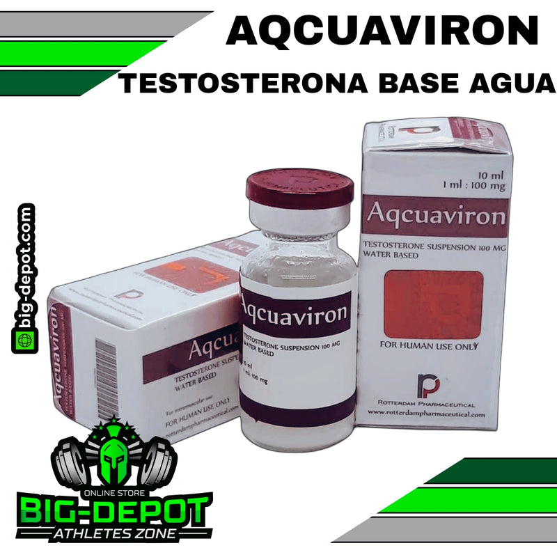 Aqucuaviron 100 mg testosterona suspensión Rotterdam 10 ml originales