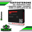 TESTOSTERONE 500 | Propionato 100mg + Enantato 200mg + Cipionato 200mg |10 ampolletas de 1ml | BIOPHARMA - esteroides