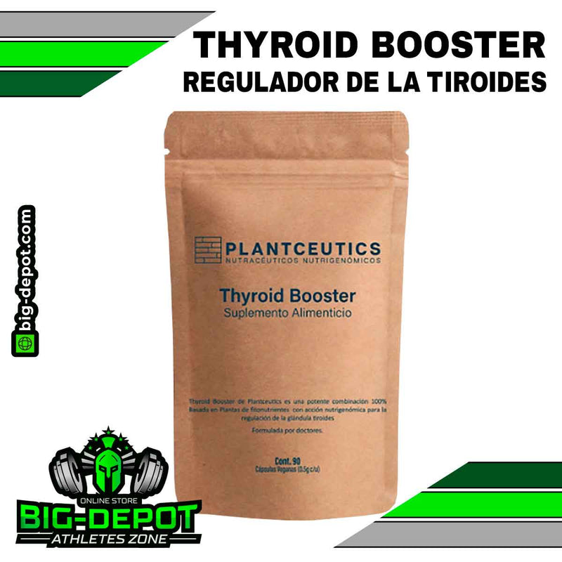 Thyroid Booster - Regulación de la glándula tiroides - 90 capsulas | PLANTCEUTICS -