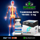 Tiamosina Beta o PEPTIDO TB-500 / 2 mg / Dolor/ Lesiones/ Desgarre de Tejidos | PEPTIDOS SUPREME - BIG Depot de México