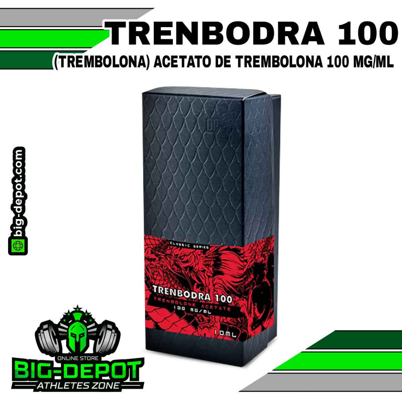 Trenbodra 100 mg trembolona Dragon Pharma 10 ampolletas Big Depot original