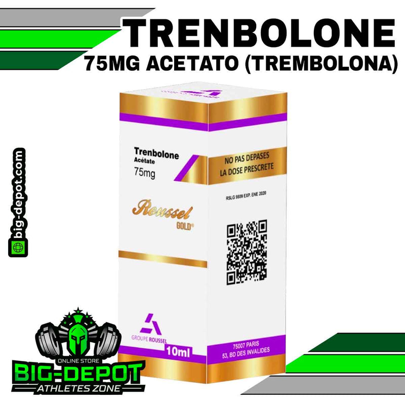 TRENBOLONE 75MG ACETATO (TREMBOLONA) | ESTEROIDES ROUSSEL UCLAR - esteroides