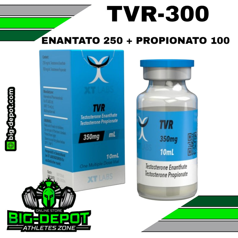 TVR-350 350 mg Test Prop + Tren A + Mast P XT Labs 10 ml Big Depot original
