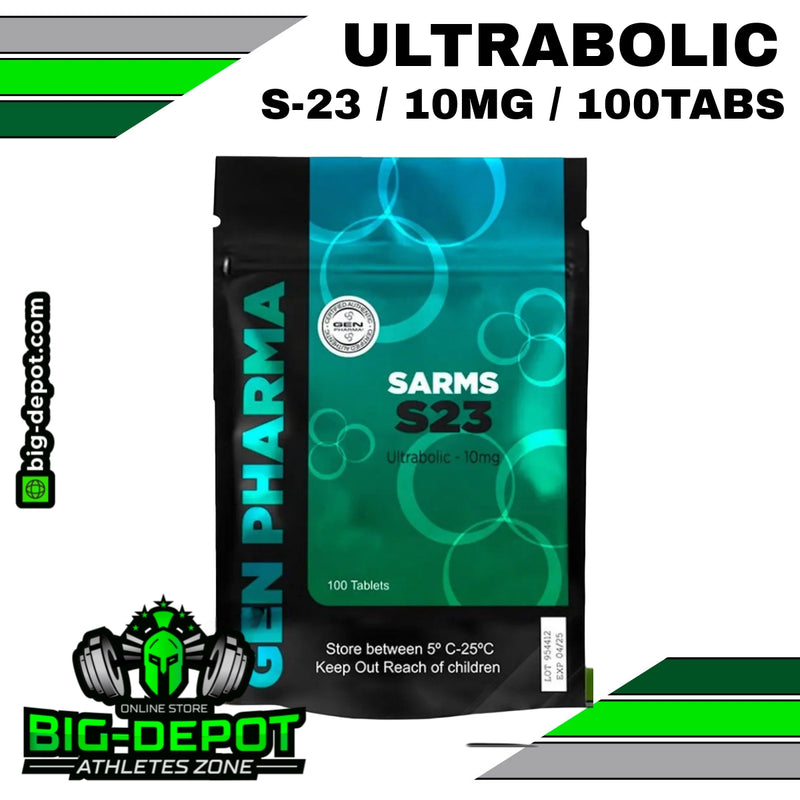 S-23 10 mg Ultrabolic Gen Pharma 100 tabletas Big Depot original
