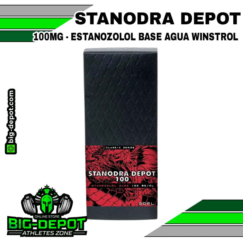 Stanodra Depot 100 mg stanozolol winstrol Dragon Pharma 10 ampolletas Big Depot original
