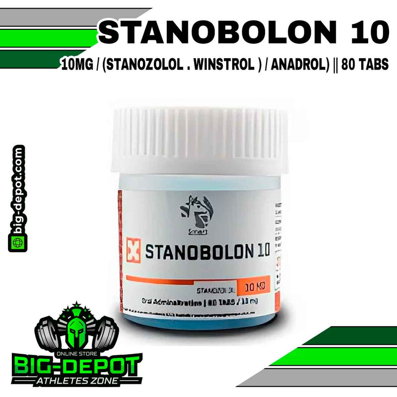 Stanobolon 10 mg Stanozolol Winstrol Smart Pharmaceutical 80 tabletas Big Depot original