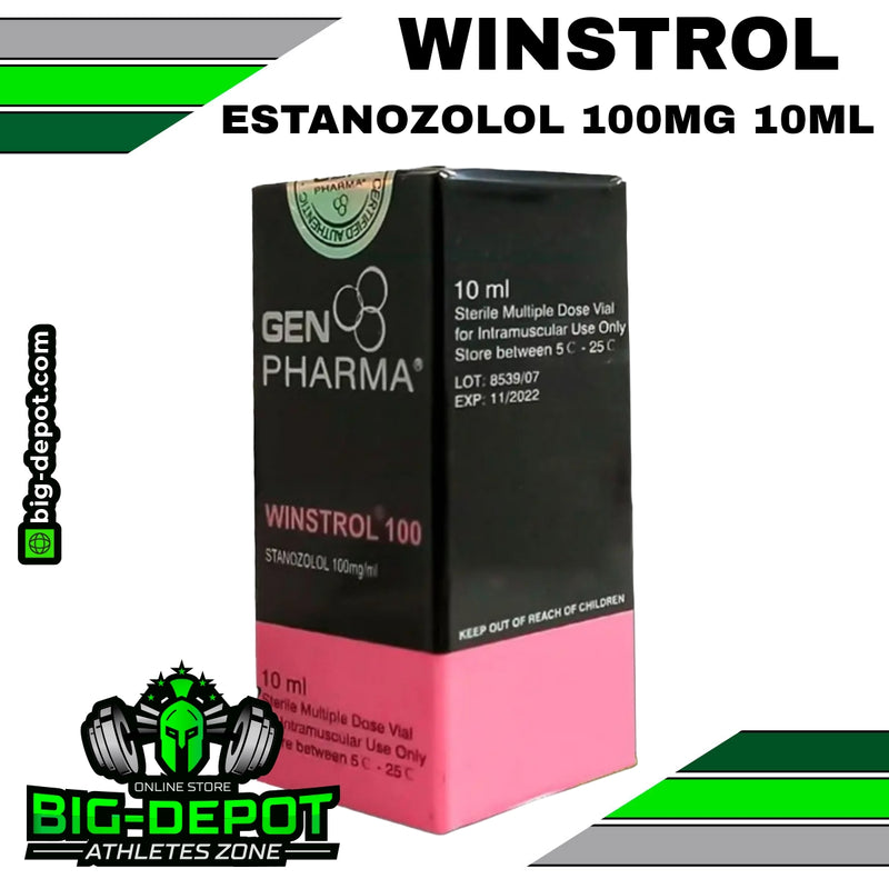 Winstrol 100 mg/ml Stanozolol Gen Pharma 10 ml Big Depot original
