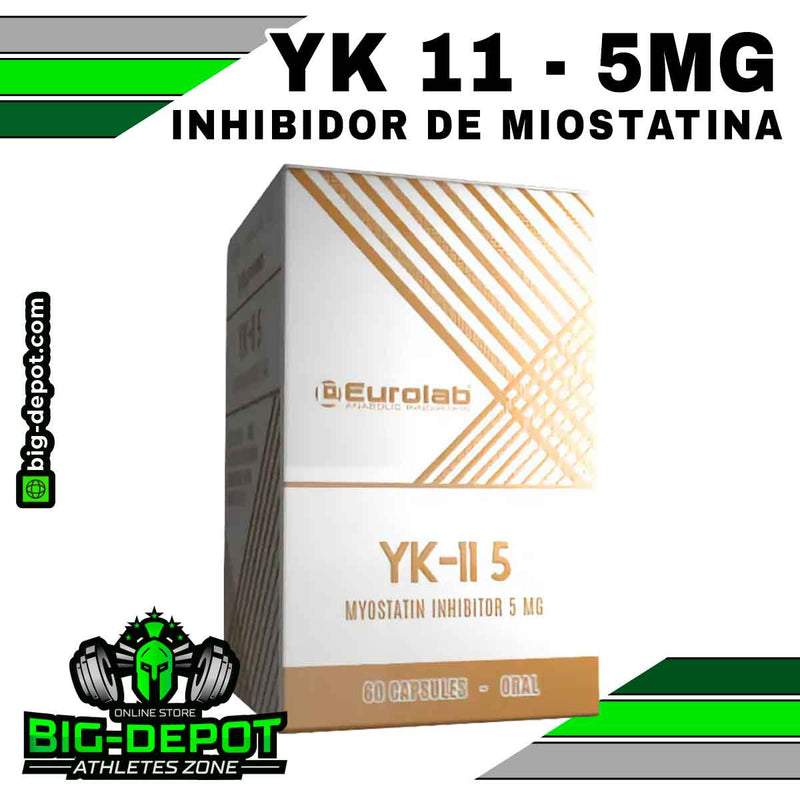 YK-11 5 mg inhibidor miostatina Sarms Eurolab 60 cápsulas Big Depot original