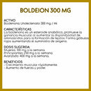 BOLDENONA -(EQUIPOISE)  Boldenona Undecilenato 300 mg/ml - 10 ML | ZION PHARMA ZION PHARMA