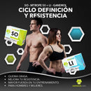 CICLO DEFINICIÓN Y RESISTENCIA : (Hormona del crecimiento + SARM Ligandrol) - SARMS