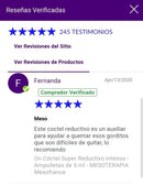 Cóctel Super Reductivo Intenso - Ampolletas de 5 ml - MESOTERAPIA Mesofrance - mesoterapia