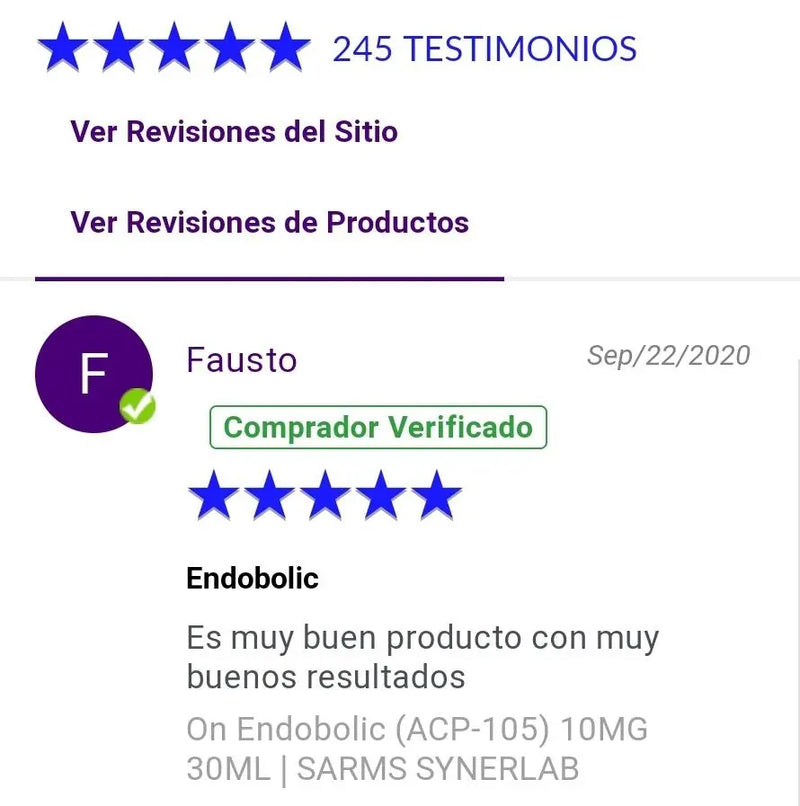 Endobolic (ACP-105) 10MG 30ML | SARMS SYNERLAB - SARM