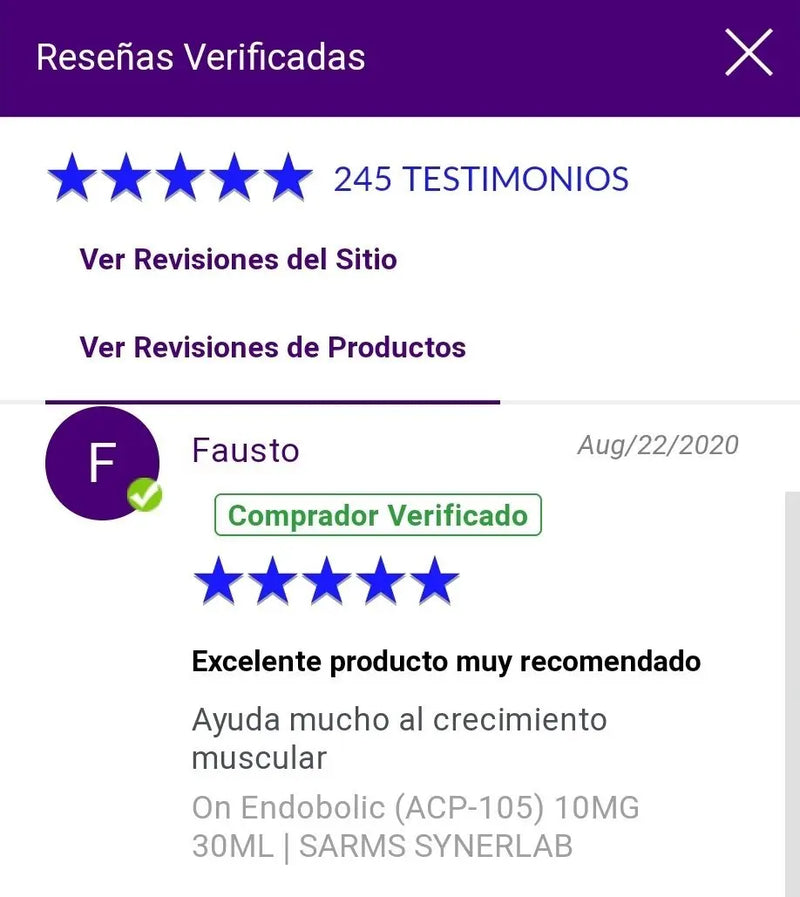 Endobolic (ACP-105) 10MG 30ML | SARMS SYNERLAB - SARM