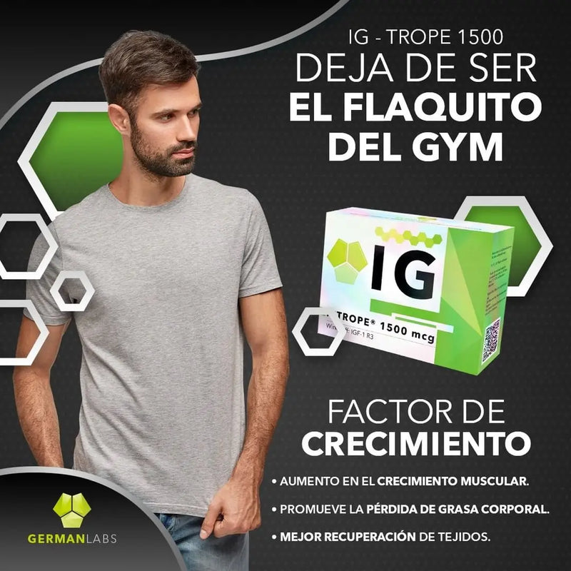 IGTROPE (FACTOR DE CRECIMIENTO) 1500 mcg | SARMS Y PEPTIDOS GERMAN LABS -