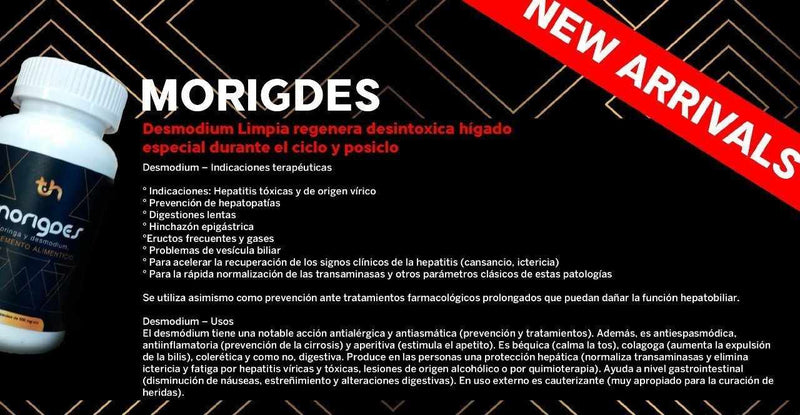 MORIGDES / Postciclo protector de Higado 90 cápsulas - FIT Depot de México