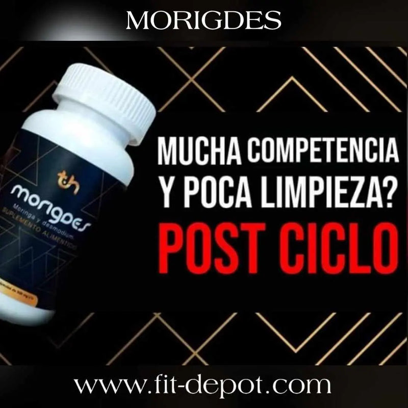 MORIGDES / Postciclo protector de Higado 90 cápsulas - FIT Depot de México