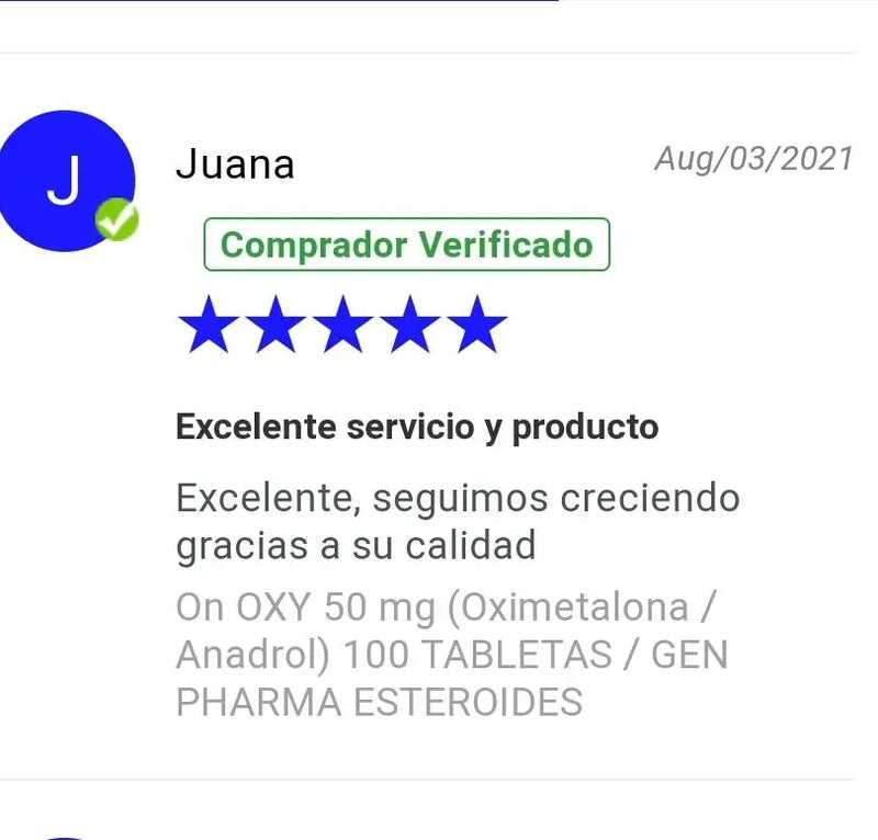 OXY 50 mg (Oximetalona / Anadrol) 100 TABLETAS / GEN PHARMA ESTEROIDES - esteroides