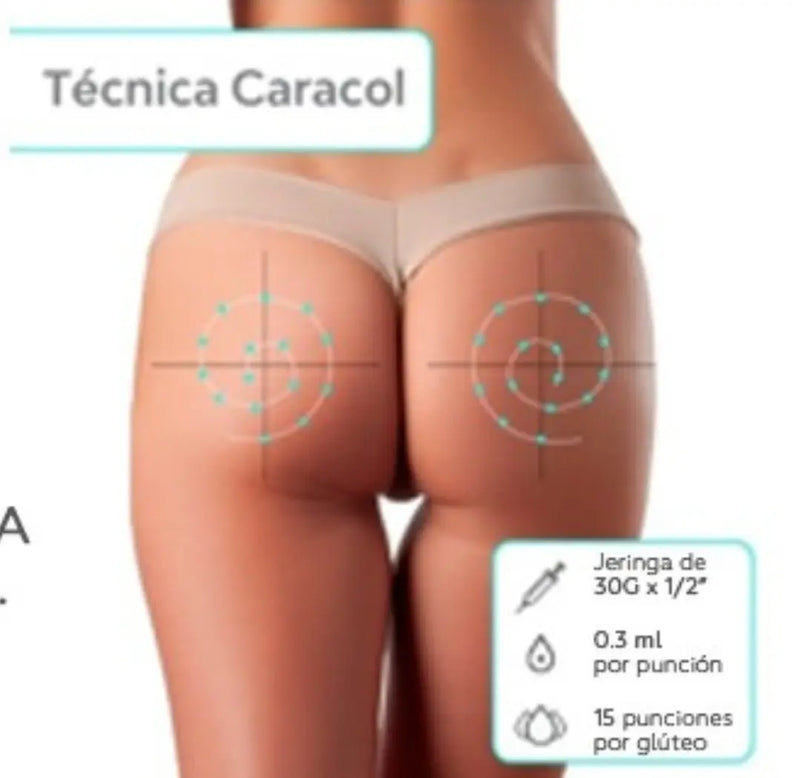 PEPTONAS BRASILEÑAS - Crecimiento Muscular Local - ideal para glúteos, piernas, hombro y pecho DESCER -