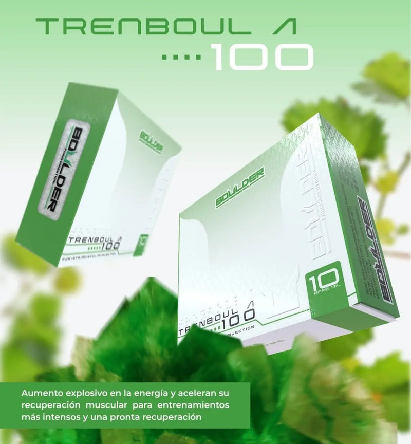 TRENBOUL 100 A (Acetato de trembolona) 10 ampolletas de 1 mililitro y 100mg cada una - Boulder Pharmaceutical - esteroides